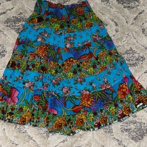 Beautiful Floral Flowy Skirt